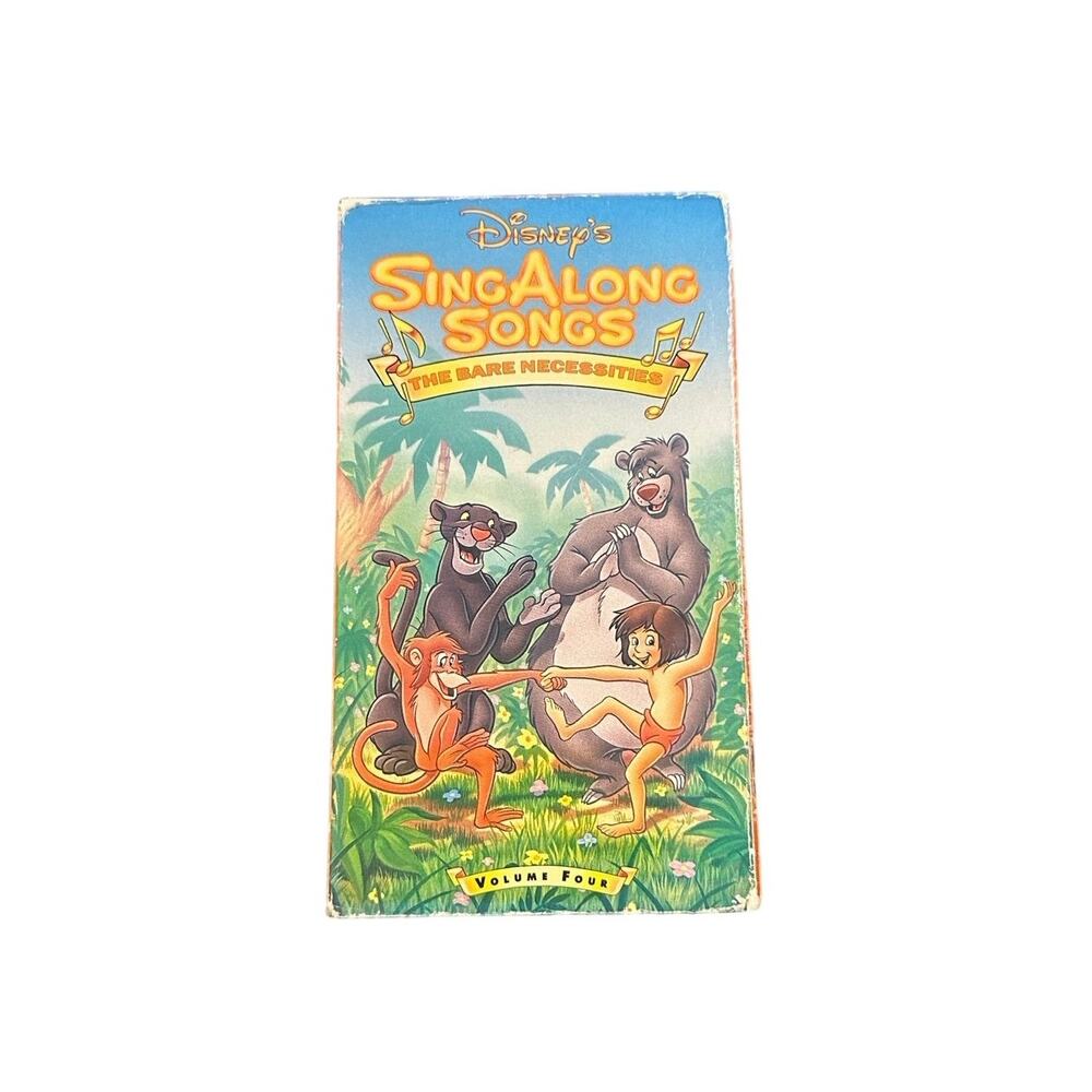 Disney’s Sing Along Songs - The Bare Necessities VHS Tape